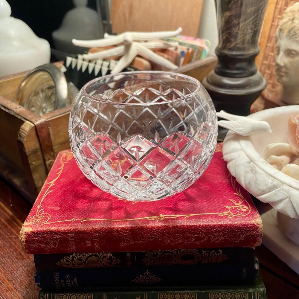 Atlantis Portugal Lead Crystal Small Bowl Cut Crystal Candy Dish